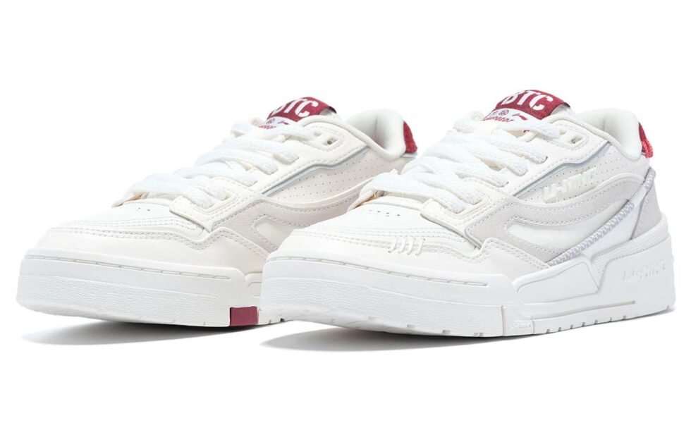 (WMNS) Li-Ning 001 BTC Prm 'White Grey' AGCT004-3 - Image 3
