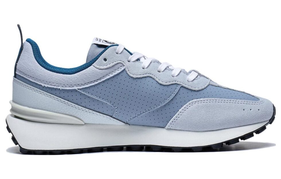 Li-Ning Cosmos Classic Trainers Retro Walking Shoes 'Blue' AGCT047-3 - Image 3