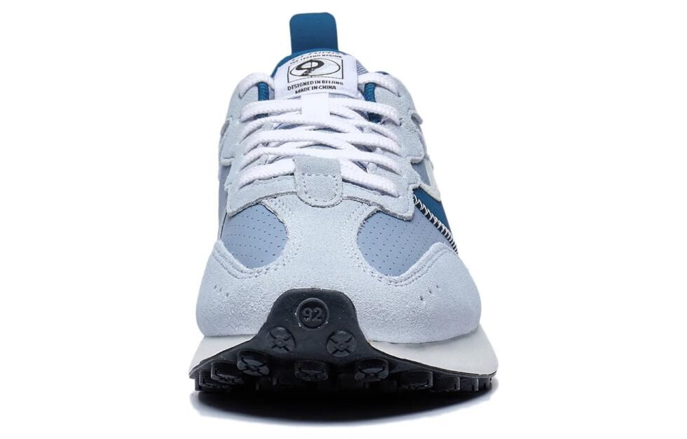 Li-Ning Cosmos Classic Trainers Retro Walking Shoes 'Blue' AGCT047-3 - Image 6