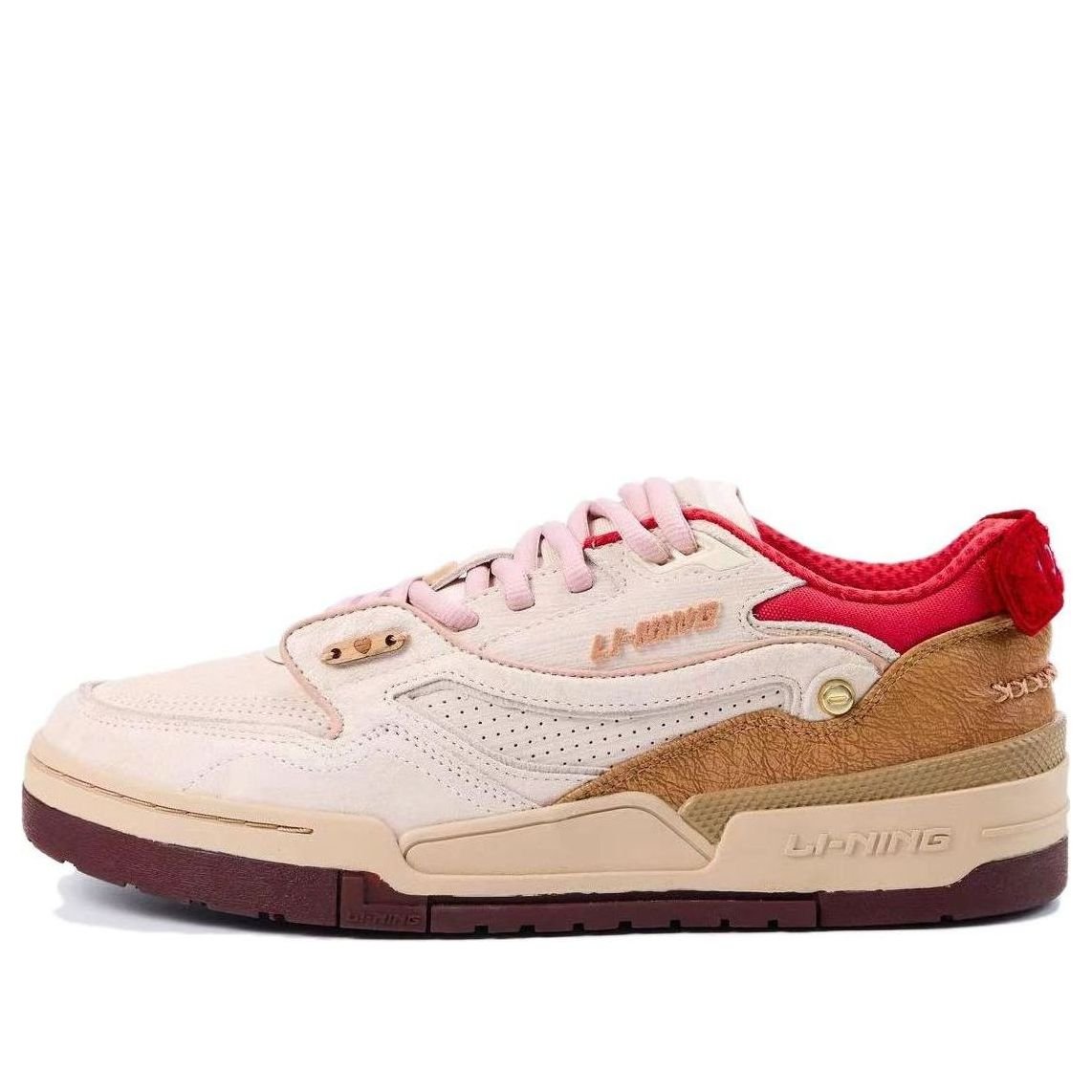 (WMNS) Li-Ning 001 BTC x Disney 'Pink Brown' AGCT060-1
