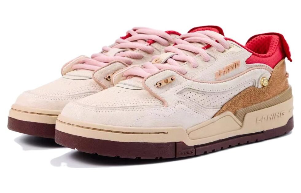 (WMNS) Li-Ning 001 BTC x Disney 'Pink Brown' AGCT060-1 - Image 2