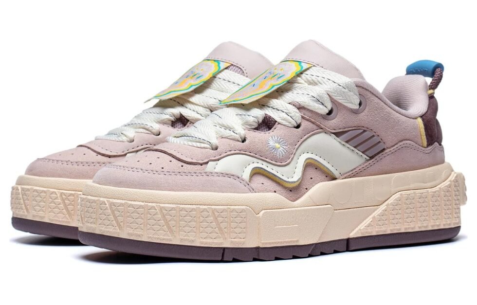 (WMNS) Li-Ning 001 Unblock 'Purple White' AGCT096-3 - Image 3