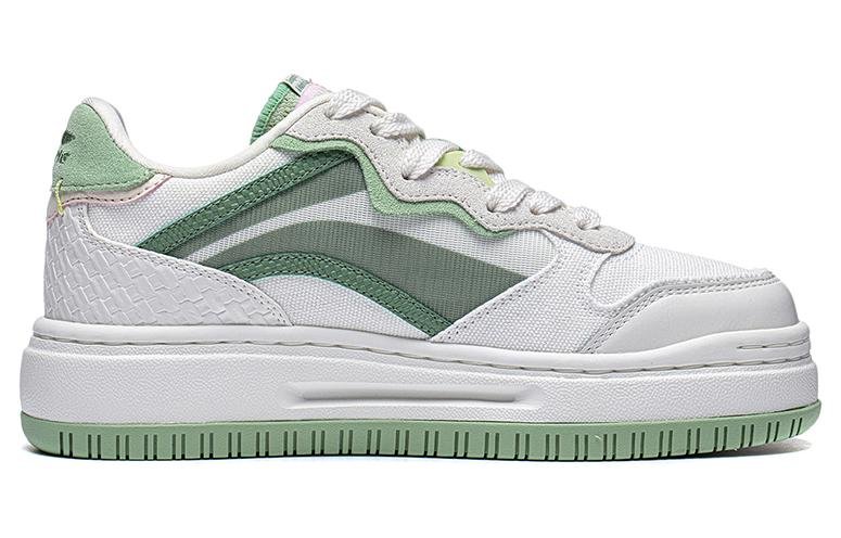 (WMNS) Li-Ning Future C1 'White Green' AGCT120-3 - Image 2