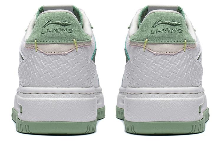 (WMNS) Li-Ning Future C1 'White Green' AGCT120-3 - Image 4