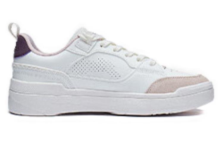 (WMNS) Li-Ning COMMON 80s 'White Grey' AGCT228-2 - Image 2