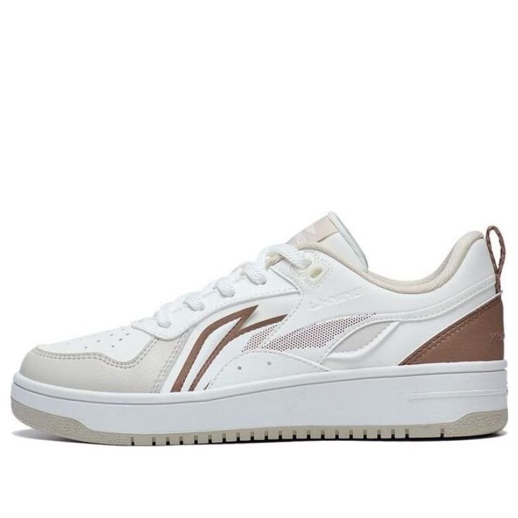 (WMNS) Li-Ning Shiyi 'White Brown' AGCT342-3
