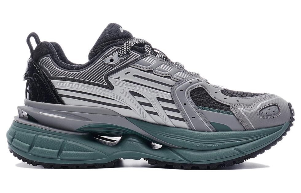 (WMNS) Li-Ning Comet 5 'Grey Black' AGCT352-2 - Image 2