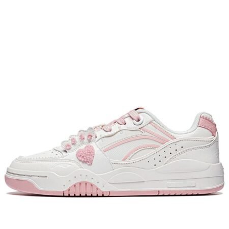 (WMNS) Li-Ning Moon White x Disney Marie Cat 'White Pink' AGCT416-3
