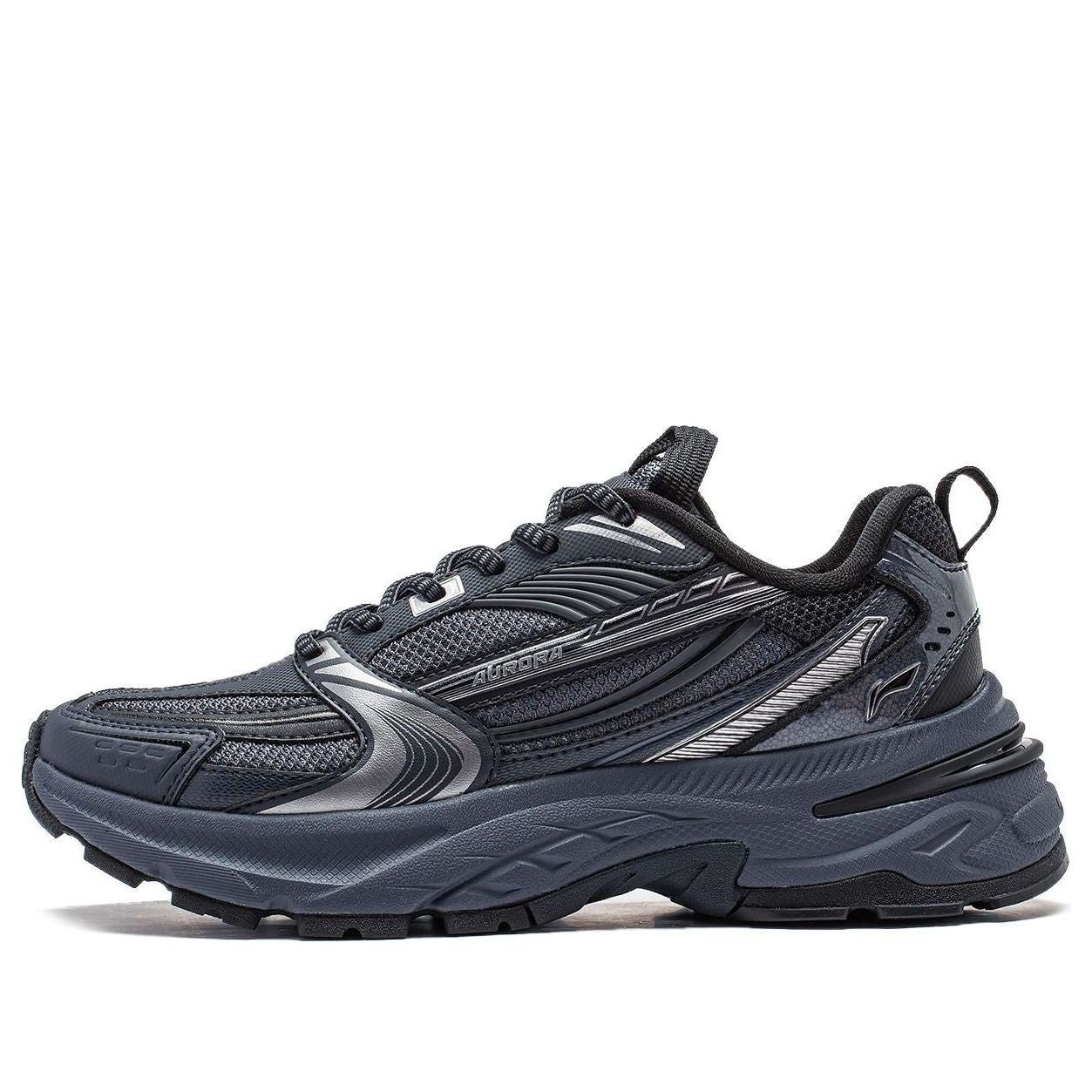 (WMNS) Li-Ning Aurora 2K V2 'Black Silver' AGCU026-2