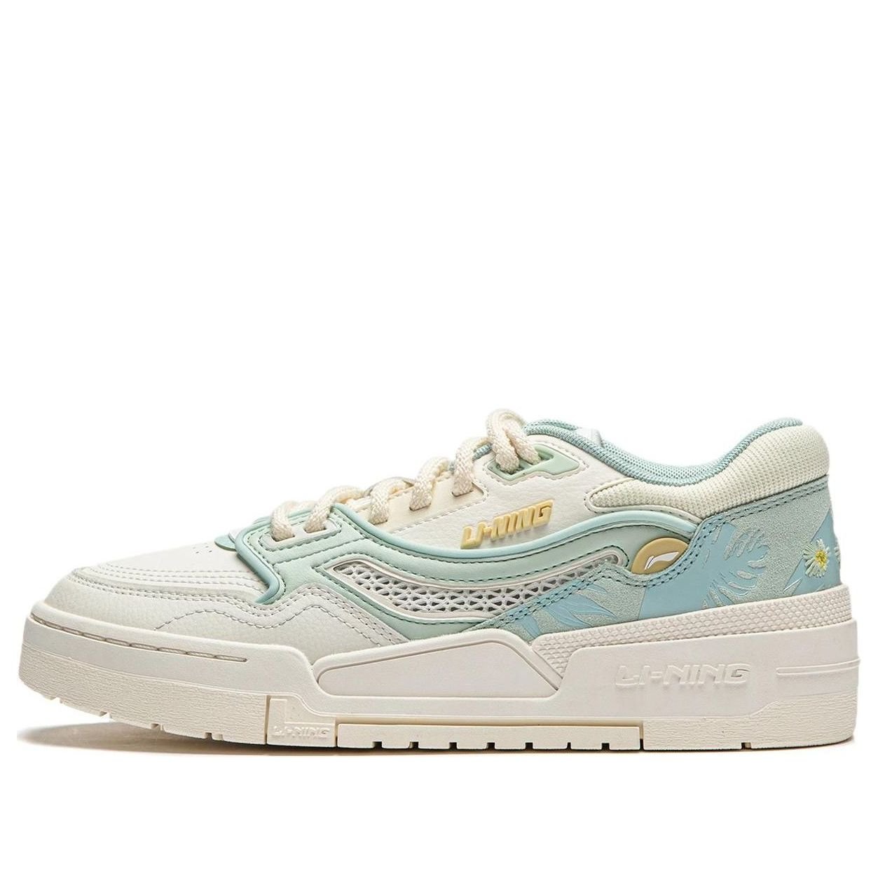 (WMNS) Li-Ning 001 BTC 'Beige Blue' AGCU054-2
