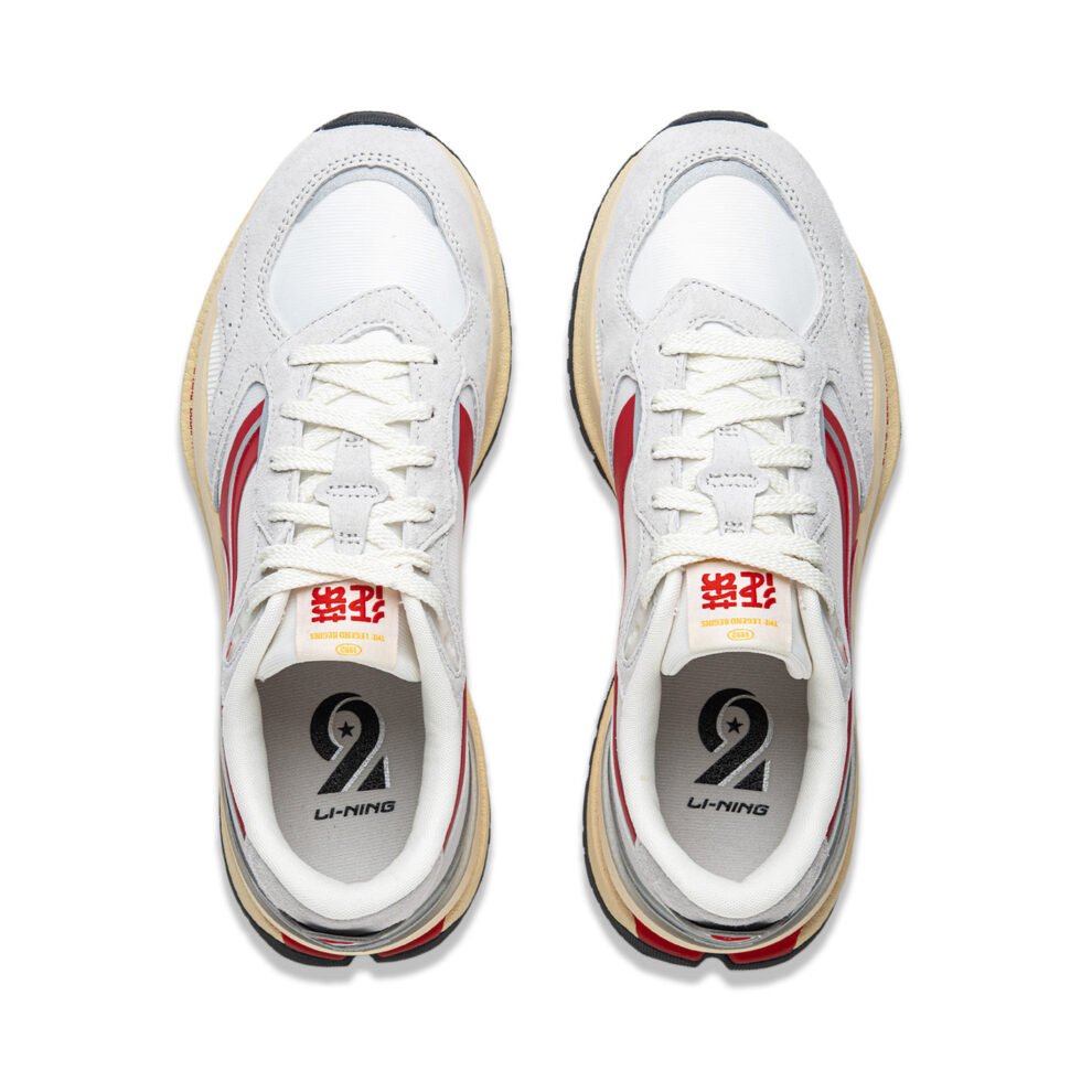 Li-Ning Glory Renew 'Grey Red Beige' AGCU073-11 - Image 5