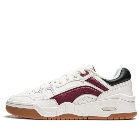 (WMNS) Li-Ning Moon White 2.0 'White Red Gum' AGCU276-1