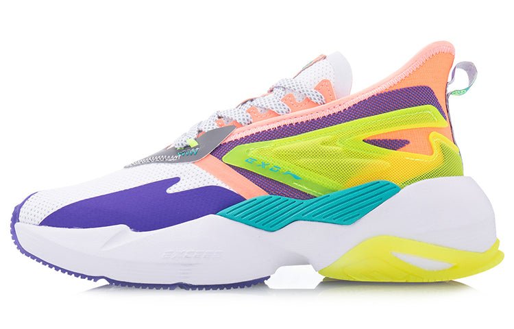 (WMNS) Li-Ning Beyond 'White Green Purple' AGLQ028-4 - Image 2