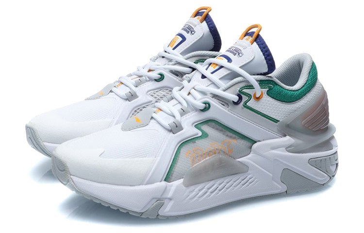 (WMNS) Li-Ning 001 Ti 'White Grey Green' AGLR008-3 - Image 3