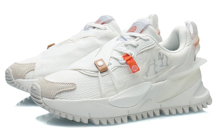 (WMNS) Li-Ning Counterflow Wu Xing 'White Grey' AGLR214-1 - Image 3