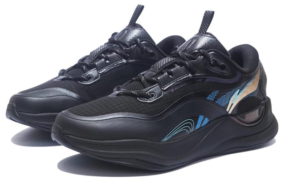 Li-Ning Yunji 'Black Blue' AGLS107-1 - Image 3