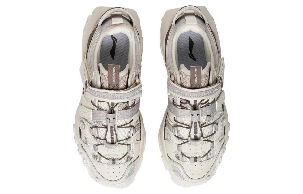 (WMNS) Li-Ning CF Linchuan V2 'White Grey' AGLS226-1 - Image 4