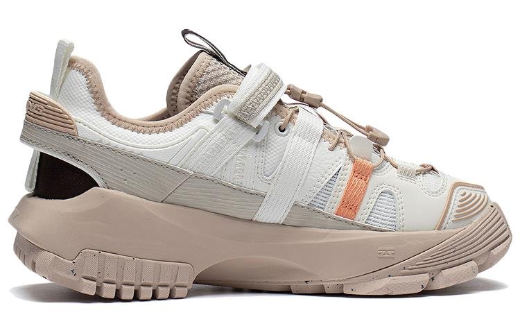 (WMNS) Li-Ning CF Linchuan V2 'White Grey Brown' AGLS226-2 - Image 2