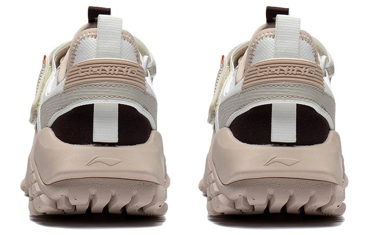 (WMNS) Li-Ning CF Linchuan V2 'White Grey Brown' AGLS226-2 - Image 4