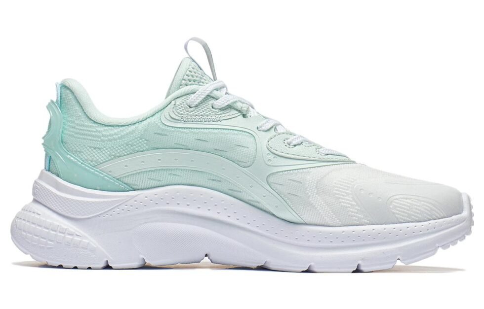 (WMNS) Li-Ning Floating Cloud 'White Light Green' AGLT030-2 - Image 2