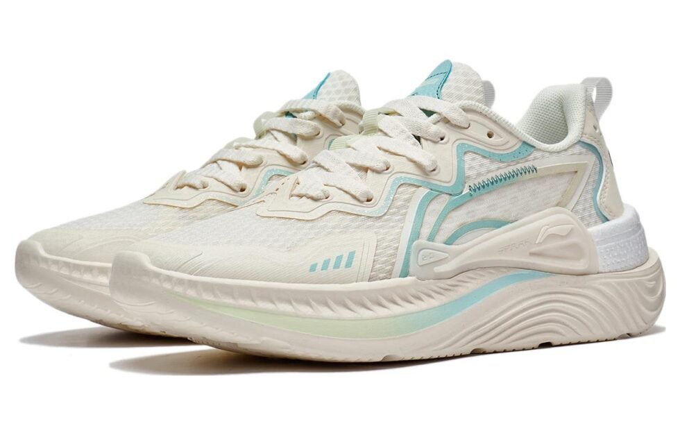(WMNS) Li-Ning Qingyou 'Beige Mint Green' AGLT058-1 - Image 3