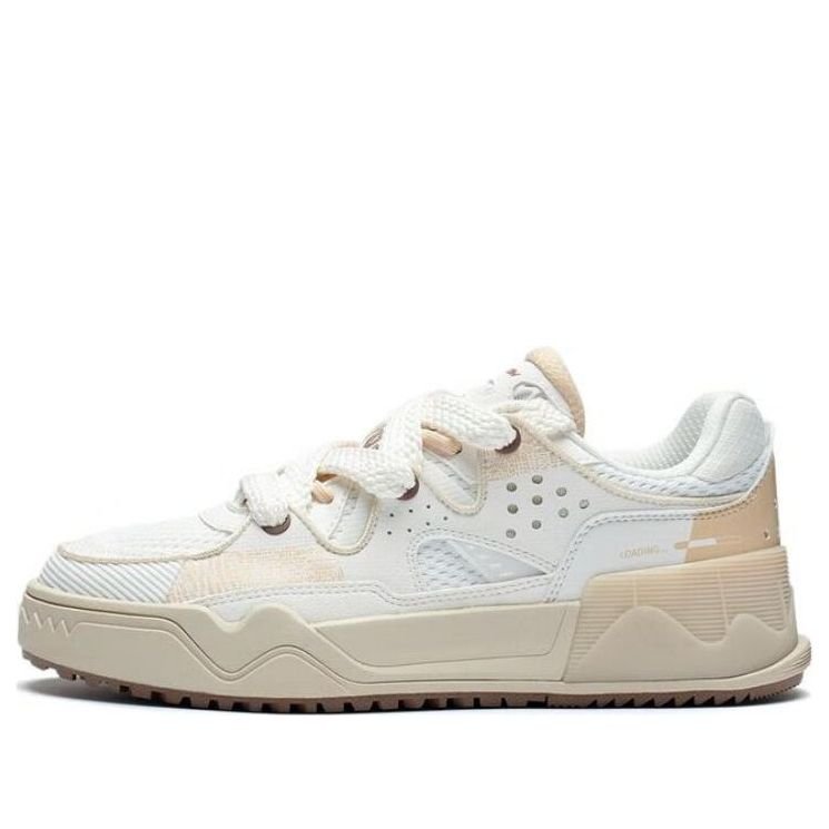 (WMNS) Li-Ning CF Flash Star 2.0 'White Light Brown' AGLT088-2