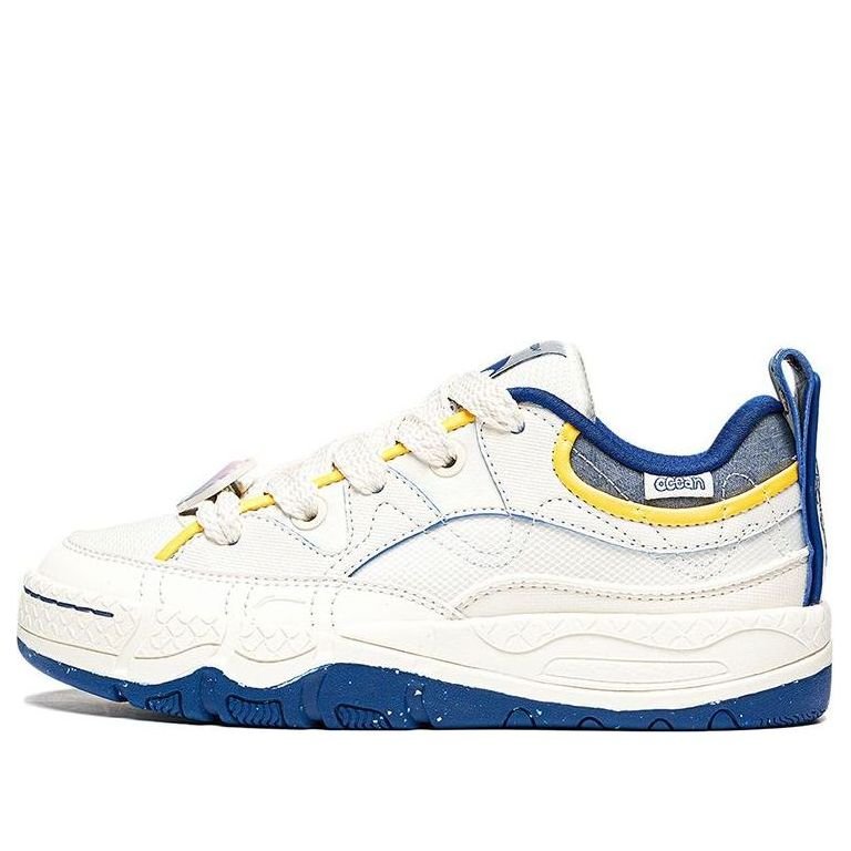 (WMNS) Li-Ning CF Yu 3.0 'White Blue Yellow' AGLT198-1