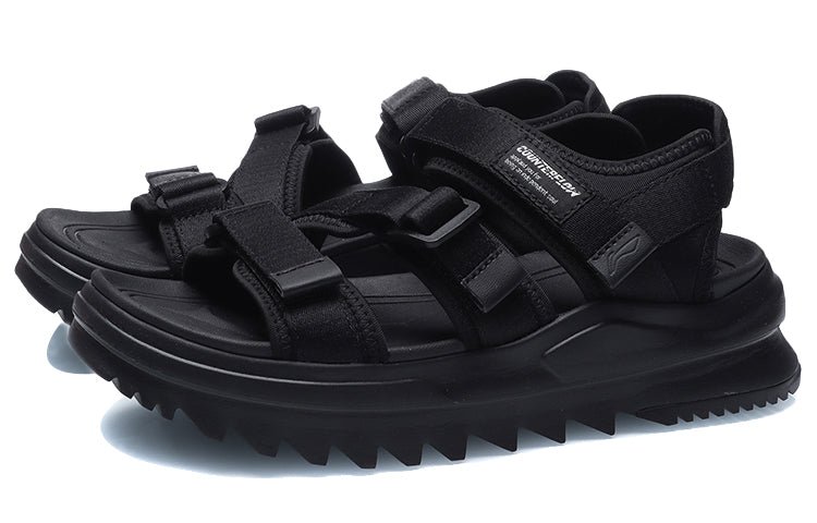 (WMNS) Li-Ning CF Wushi 5S Sandal 'Black' AGUR004-6 - Image 3