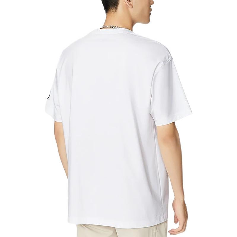 Li-Ning Way Of Wade Language Graphic Loose Fit T-shirt 'White' AHSS443-2 - Image 4
