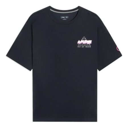 Li-Ning Way Of Wade Graphic T-shirt 'Black' AHSS783-7