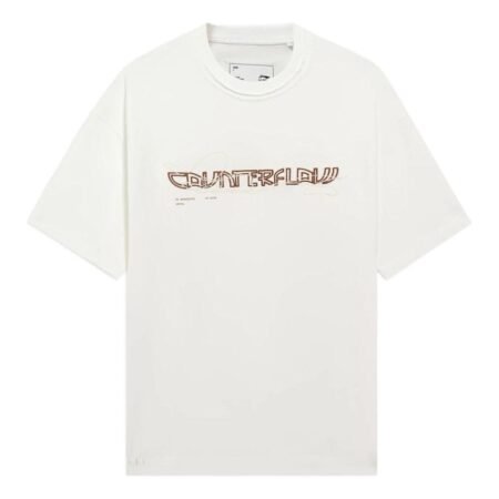 Li-Ning Counterflow Graphic T-shirt 'White' AHSS877-1