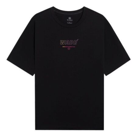 Li-Ning Way Of Wade Graphic T-shirt 'Black' AHST021-1