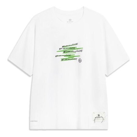 Li-Ning x Salventius Way Of Wade Graphic T-shirt 'White' AHST339-2