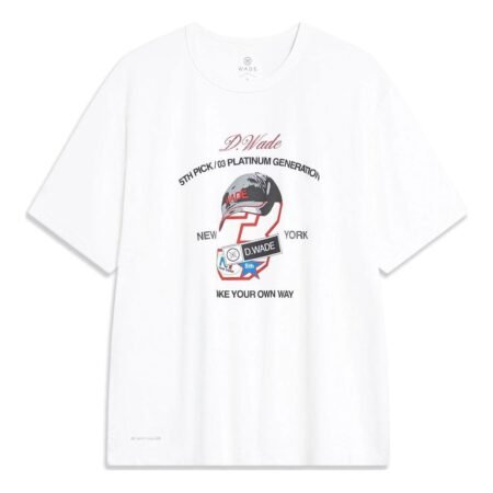 Li-Ning Way of Wade T-shirt 'White' AHST531-2