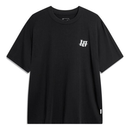 Li-Ning Floral Graphic T-shirt 'Black' AHSU319-3