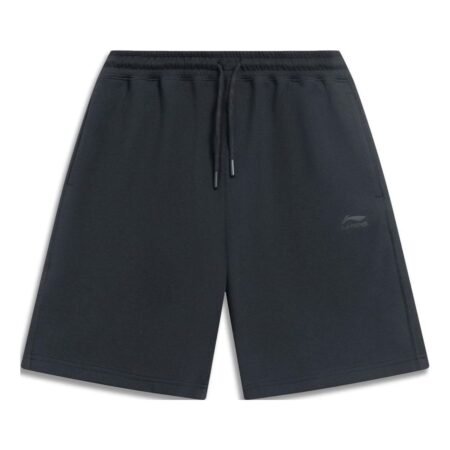 Li-Ning Chinese Color Label Logo Shorts 'Black' AKST079-5