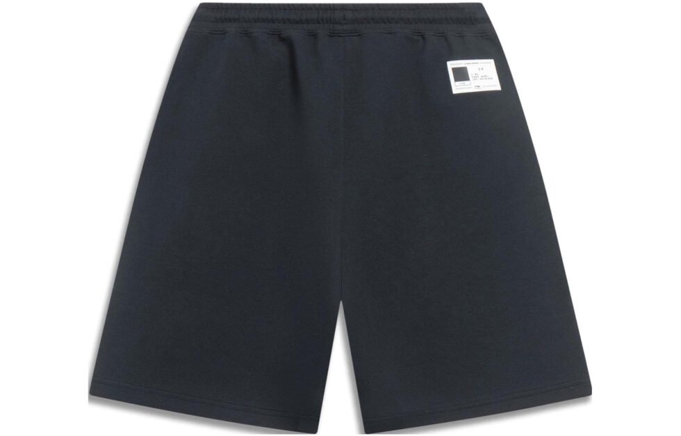 Li-Ning Chinese Color Label Logo Shorts 'Black' AKST079-5 - Image 2