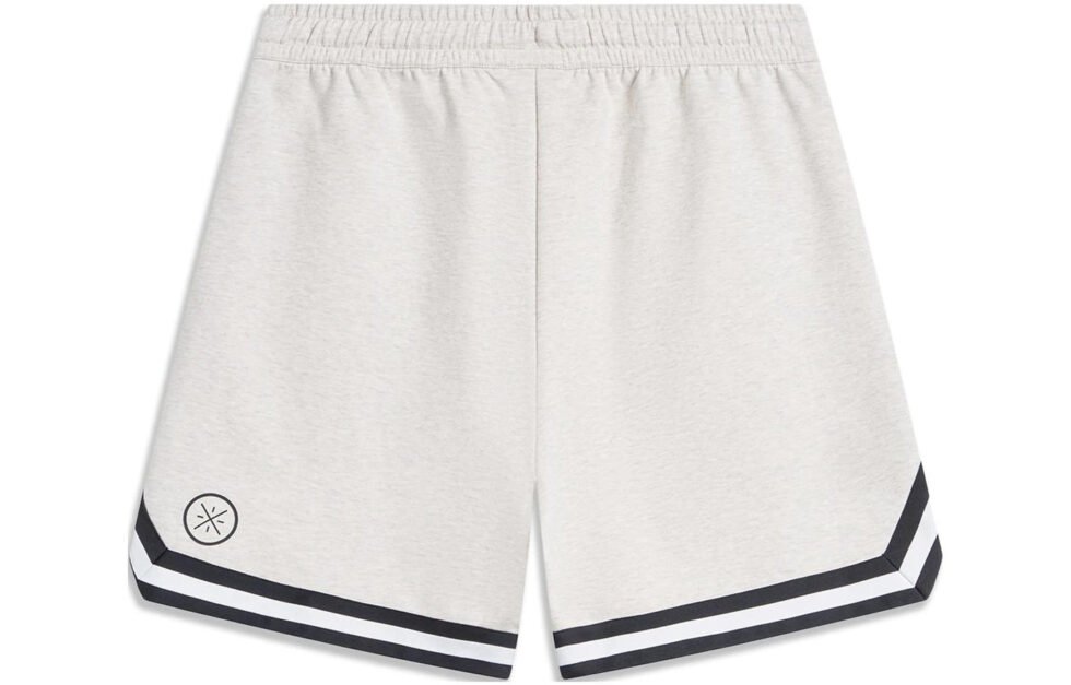 Li-Ning Way Of Wade Graphic Shorts 'Light Grey' AKSU341-5 - Image 2