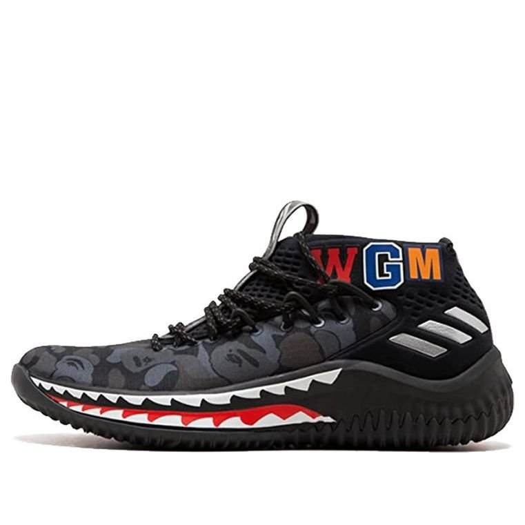 adidas x A Bathing Ape Dame 4 'Black Camo' AP9975