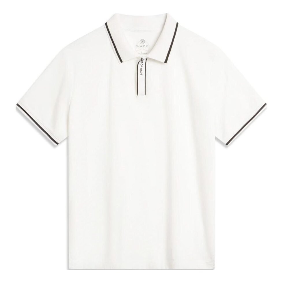 Li-Ning Way Of Wade Graphic Polo Shirt 'White' APLU109-3