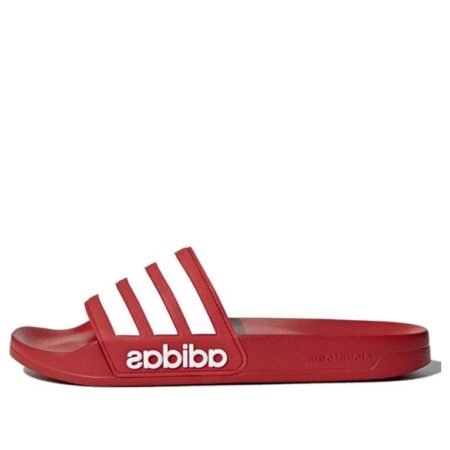 adidas Adilette CloudFoam Slides 'Scarlet' AQ1705