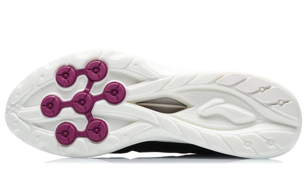 (WMNS) Li-Ning Light Ease 'Black White' ARBR002-4 - Image 5