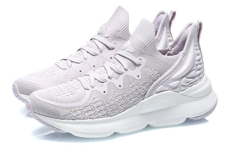 (WMNS) Li-Ning Eazgo 'Purple Grey' AREQ024-3 - Image 4