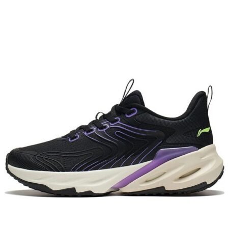 (WMNS) Li-Ning Eazgo 'Black Purple' ARES024-3