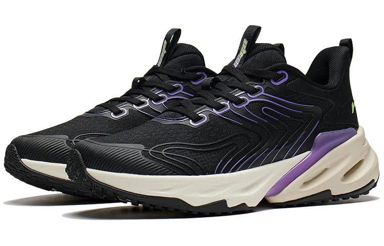 (WMNS) Li-Ning Eazgo 'Black Purple' ARES024-3 - Image 3