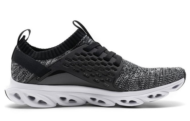 (WMNS) Li-Ning Arc Running Shoes 'Black White Grey' ARHN136-2 - Image 2