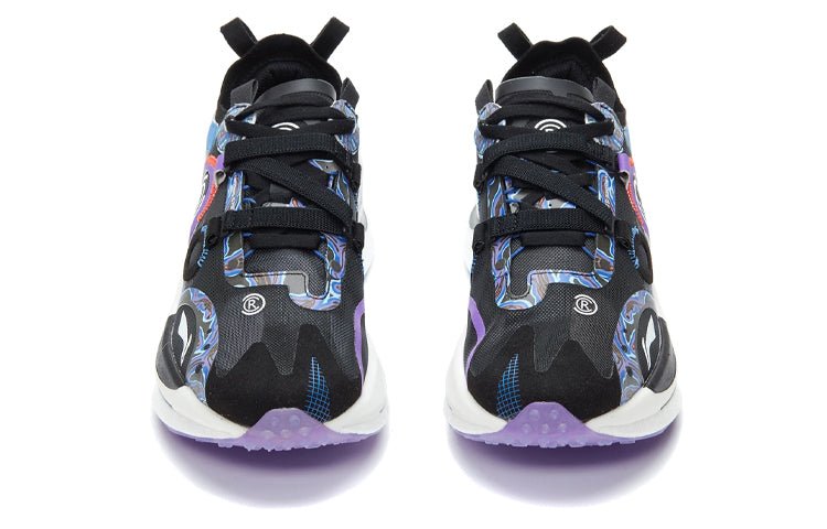 (WMNS) Li-Ning CRC 'Blue Black Purple' ARHR102-1 - Image 4