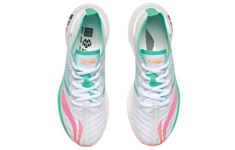 (WMNS) Li-Ning Essential 'White Light Green' ARHR122-3 - Image 5