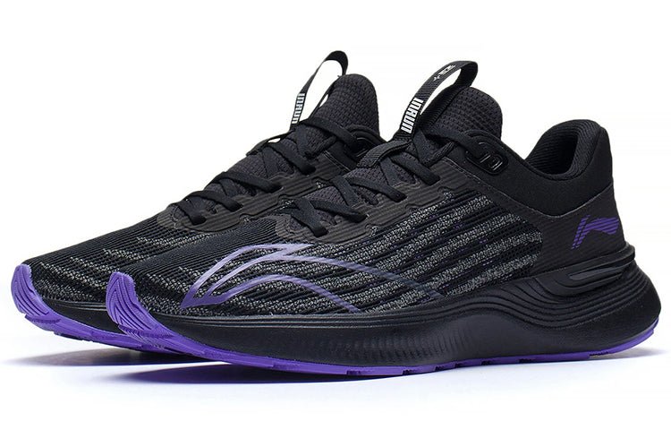 (WMNS) Li-Ning Light Shadow Element 'Black Purple' ARHS042-3 - Image 2