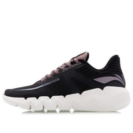 (WMNS) Li-Ning Flex 'Black White Purple' ARKQ014-4